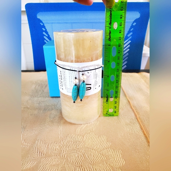 Makers of Wax Goods - Vanilla & Bourbon Handcrafted Pillar Candle, New - Picture 8 of 9